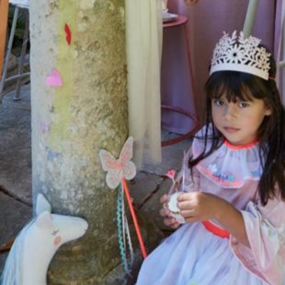 Meri Meri White Confetti Dress Up Tutu & Headband - Picture 10 of 10